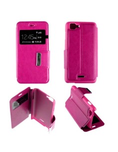 Etui Folio Rose simili cuir | 1001coques.fr