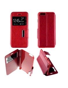 Etui Folio Rouge simili cuir | 1001coques.fr