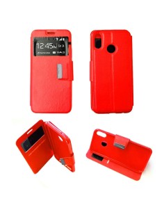 Etui Folio Rouge simili cuir | 1001coques.fr