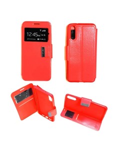 Etui Folio Rouge simili cuir | 1001coques.fr