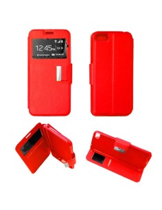 Etui Folio Rouge simili cuir | 1001coques.fr