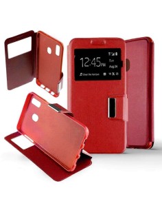 Etui Folio Rouge simili cuir | 1001coques.fr