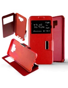 Etui Folio Rouge simili cuir | 1001coques.fr