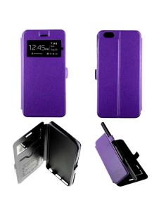 Etui Folio Violet simili cuir | 1001coques.fr