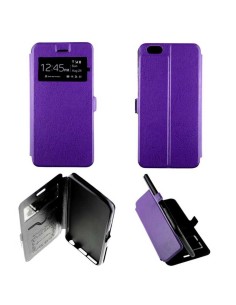 Etui Folio Violet simili cuir | 1001coques.fr