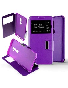 Etui Folio Violet simili cuir | 1001coques.fr