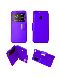 Etui Folio Violet simili cuir | 1001coques.fr