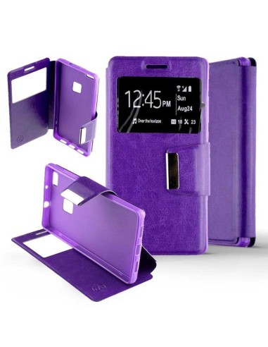 Etui folio en Simili cuir Violet