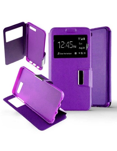 Etui folio en Simili cuir Violet