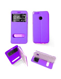 Etui Folio Violet simili cuir | 1001coques.fr