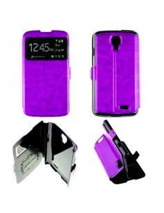 Etui Folio Violet simili cuir | 1001coques.fr