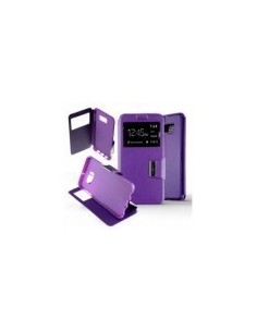 Etui Folio Violet simili cuir | 1001coques.fr