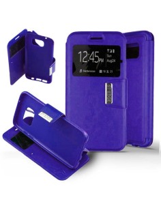 Etui Folio Violet simili cuir | 1001coques.fr