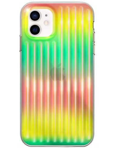 Coque rigide holographique Arc en ciel