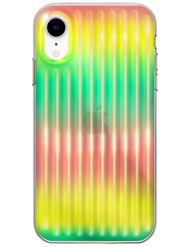 Coque rigide holographique Arc en ciel