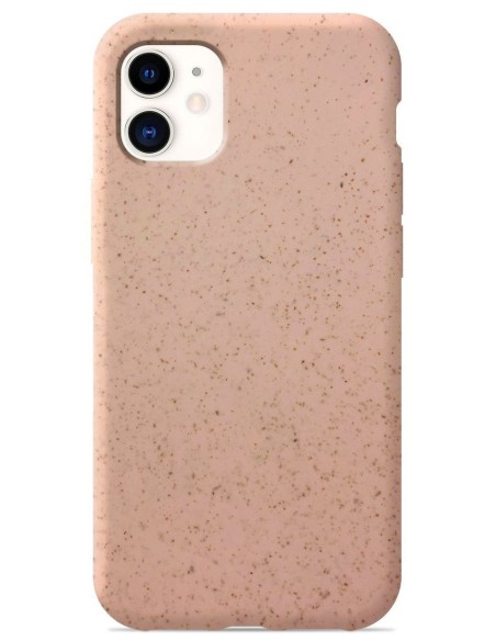 Coque en silicone Bio-dégradable Rose pour Apple iPhone 11