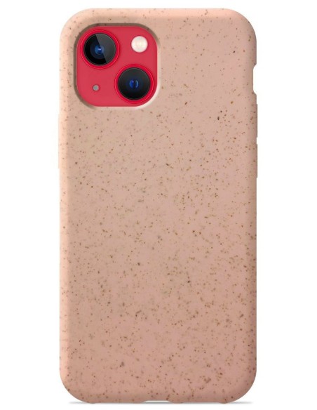 Coque en silicone Bio-dégradable Rose pour Apple iPhone 13