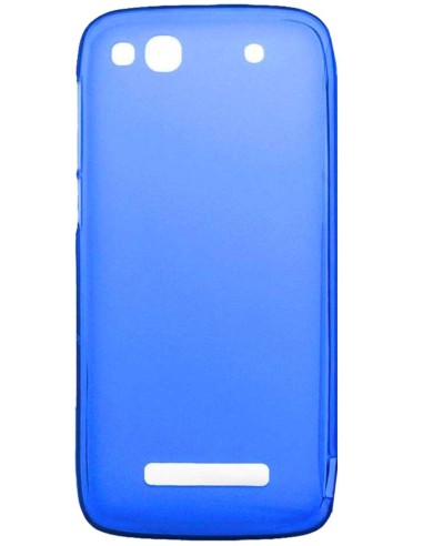 Coque en silicone Givré Bleu