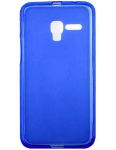 Coque en silicone gel givré Bleu Translucide | 1001coques.fr