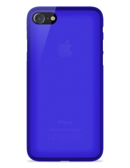 Coque en silicone Givré Bleu pour Apple iPhone 7 Plus