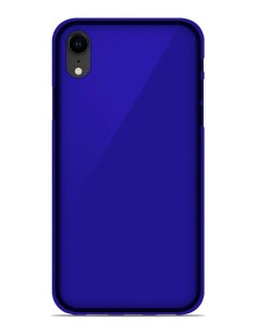 Coque en silicone gel givré Bleu Translucide | 1001coques.fr