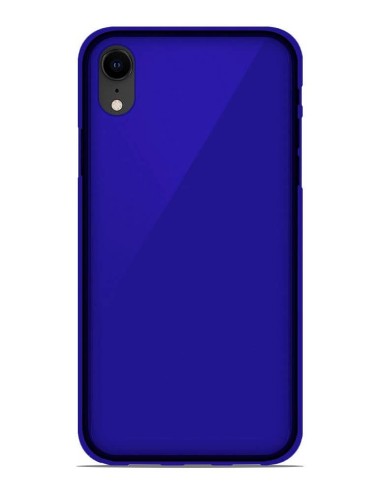 Coque en silicone Givré Bleu