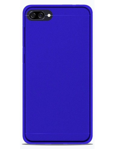 Coque en silicone Givré Bleu