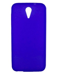 Coque en Silicone Gel givré Bleu Translucide | 1001coques.fr