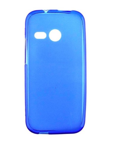 Coque en silicone Givré Bleu