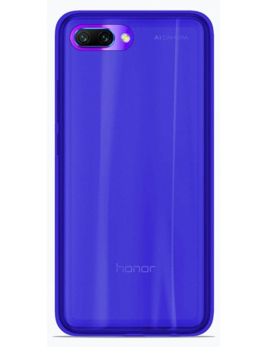 Coque en silicone Givré Bleu