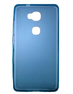 Coque en silicone gel givré Bleu Translucide | 1001coques.fr