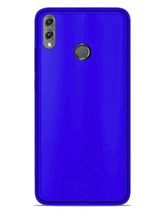 Coque en silicone gel givré Bleu Translucide | 1001coques.fr