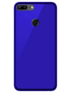 Coque en silicone gel givré Bleu Translucide | 1001coques.fr