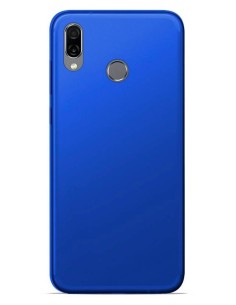 Coque en silicone gel givré Bleu Translucide | 1001coques.fr