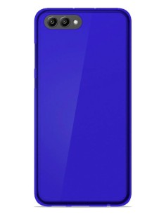 Coque en silicone gel givré Bleu Translucide | 1001coques.fr