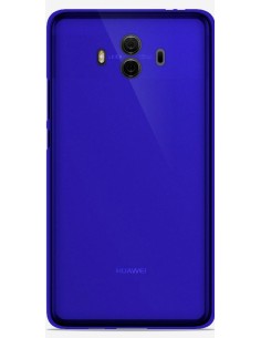 Coque en silicone gel givré Bleu Translucide | 1001coques.fr