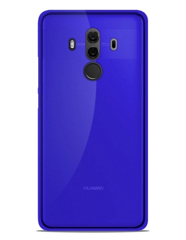 Coque en silicone Givré Bleu