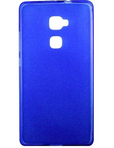 Coque en silicone gel givré Bleu Translucide | 1001coques.fr