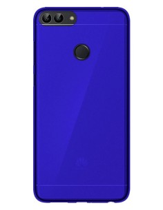 Coque en silicone gel givré Bleu Translucide | 1001coques.fr