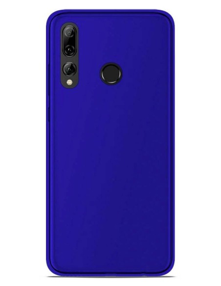 Coque en silicone Givré Bleu pour Huawei P Smart Plus 2019