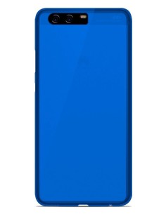 Coque en silicone gel givré Bleu Translucide | 1001coques.fr