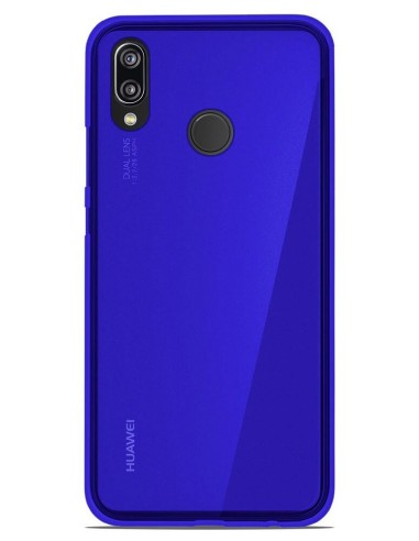 Coque en silicone Givré Bleu