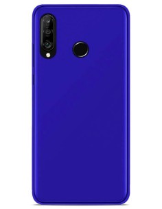 Coque en silicone gel givré Bleu Translucide | 1001coques.fr