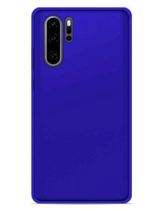 Coque en silicone gel givré Bleu Translucide | 1001coques.fr