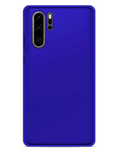 Coque en silicone Givré Bleu