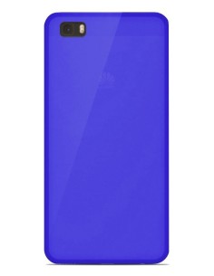 Coque en silicone gel givré Bleu Translucide | 1001coques.fr