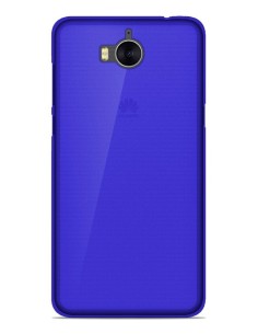 Coque en silicone gel givré Bleu Translucide | 1001coques.fr