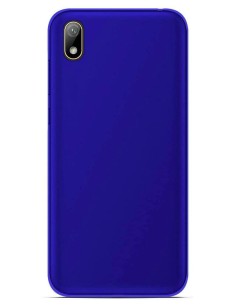 Coque en Silicone Gel givré Bleu Translucide | 1001coques.fr