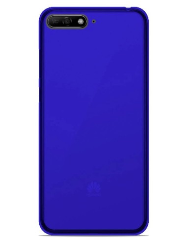Coque en silicone Givré Bleu