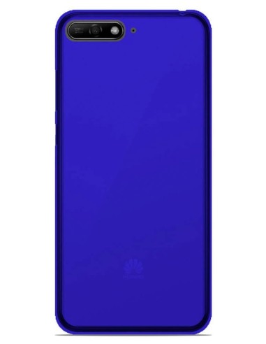 Coque en silicone Givré Bleu